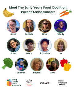 The Early Years Food Coalition is proud to announce its Parent Ambassadors