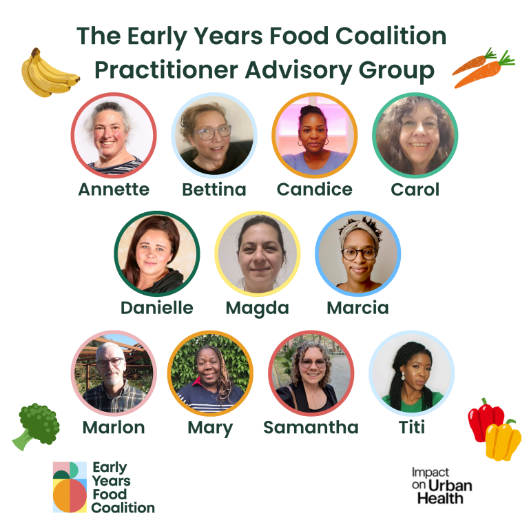 The Early Years Food Coalition is proud to announce its Practitioner Advisory Group